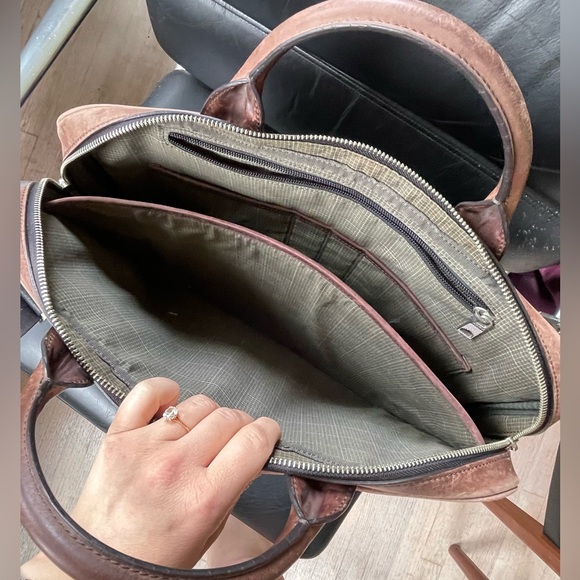 Jack Spade slim briefcase - NEEDS REPAIR - Picture 12 of 15
